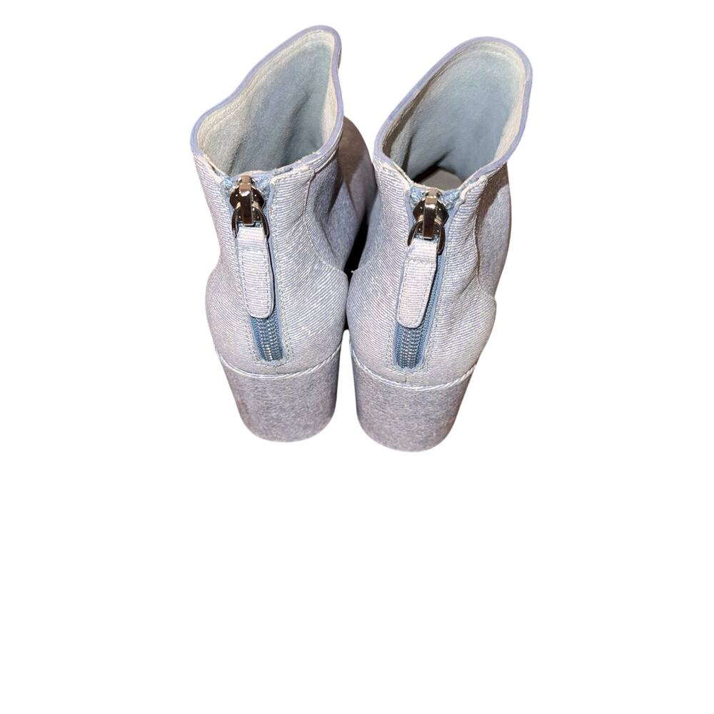 Cecelia New York Nolton Denim Ankle Booties Size 6 - Picture 5 of 7